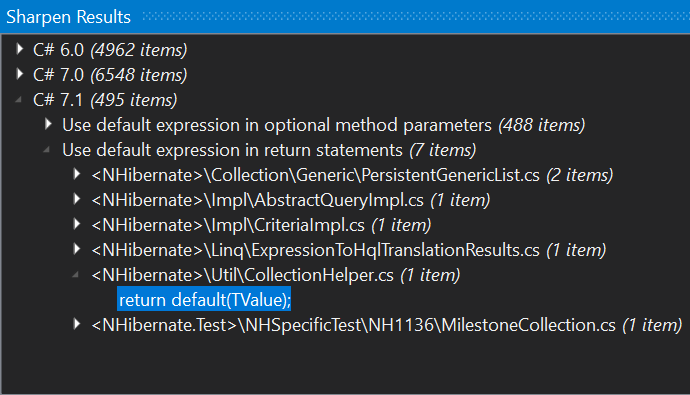 NHibernate - Say It With a Single Word - Default Expression